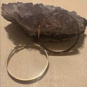 Elegant Gold Hoop Earrings